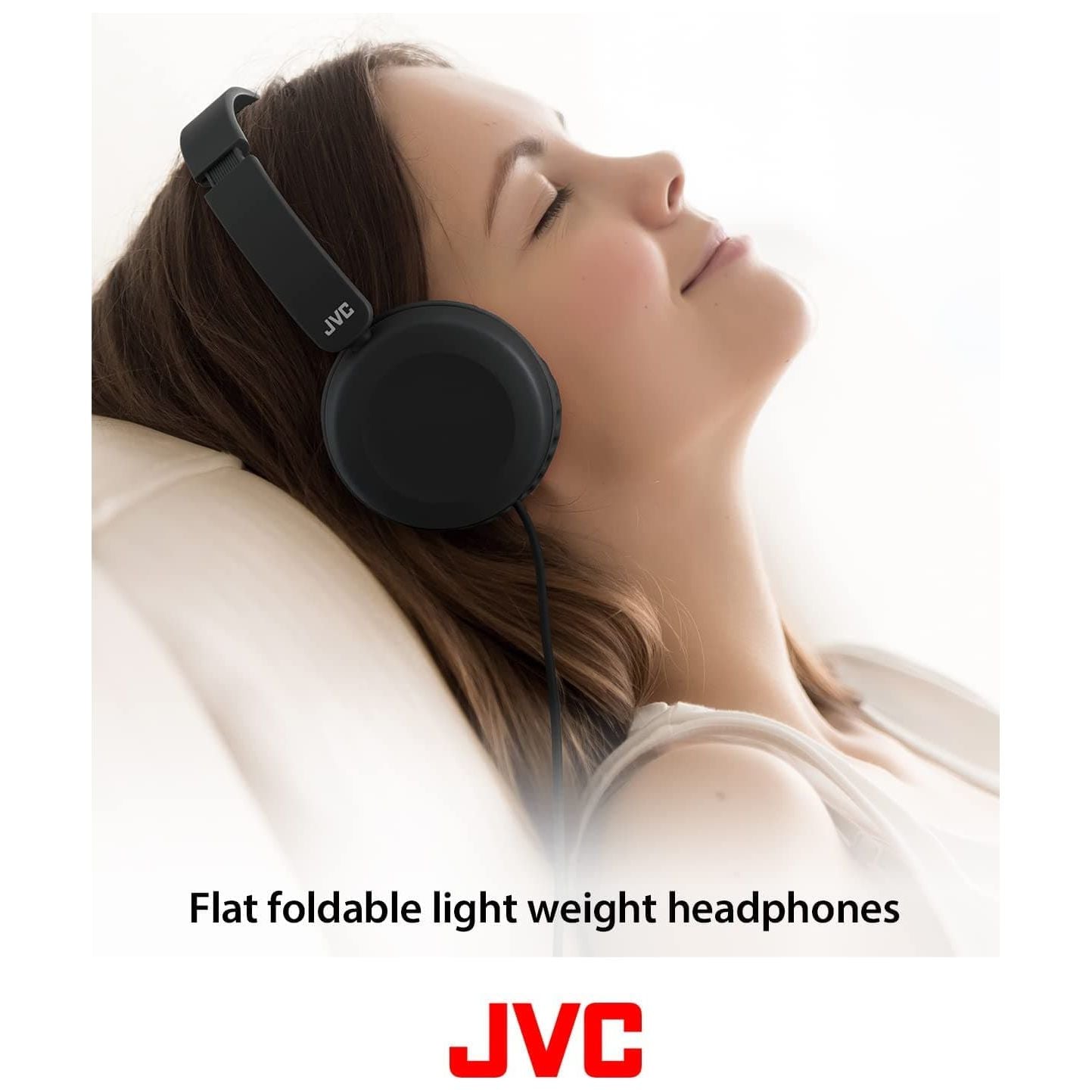 JVC,JVC HA-S31M Wired Over-Ear Headband Headphones with Microphone & Remote - Dusty Pink - Gadcet.com