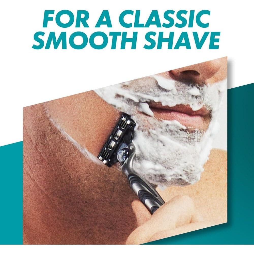 Buy Gillette,Gillette Mach3 Razor Blades Men, Pack of 4 Razor Blade Refills, Upgraded Lubrastrip for an Enhanced Glide, Fits all Mach3 Handles - Gadcet UK | UK | London | Scotland | Wales| Ireland | Near Me | Cheap | Pay In 3 | Shaver & Trimmer