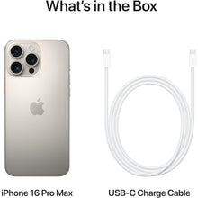 Apple iPhone 16 Pro Max 5G - 256GB, Natural Titanium, Unlocked - 6