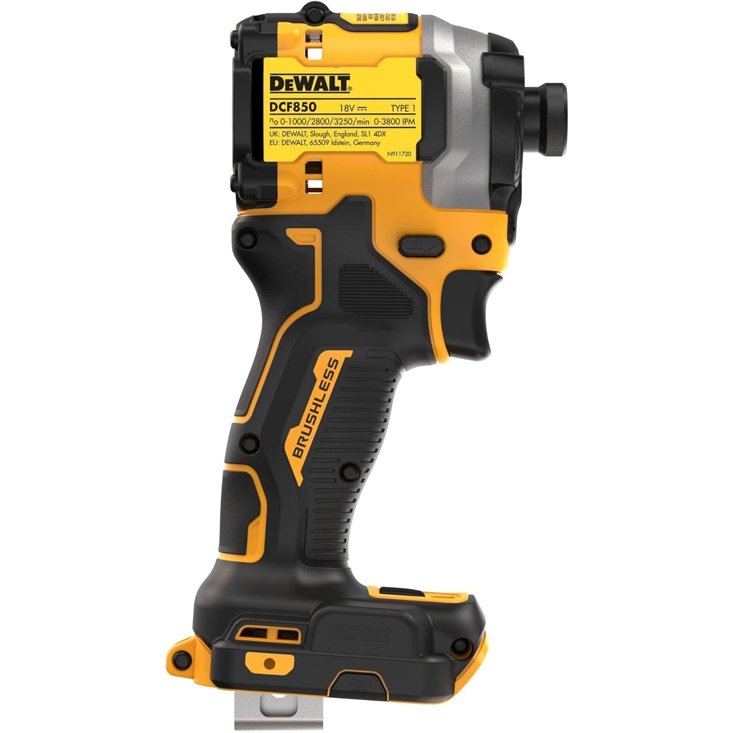 Buy DEWALT,DEWALT DCF850N-XJ 18V XR Brushless Compact Impact Driver - Bare Unit - Gadcet UK | UK | London | Scotland | Wales| Near Me | Cheap | Pay In 3 | Power, Garden & Hand Tools
