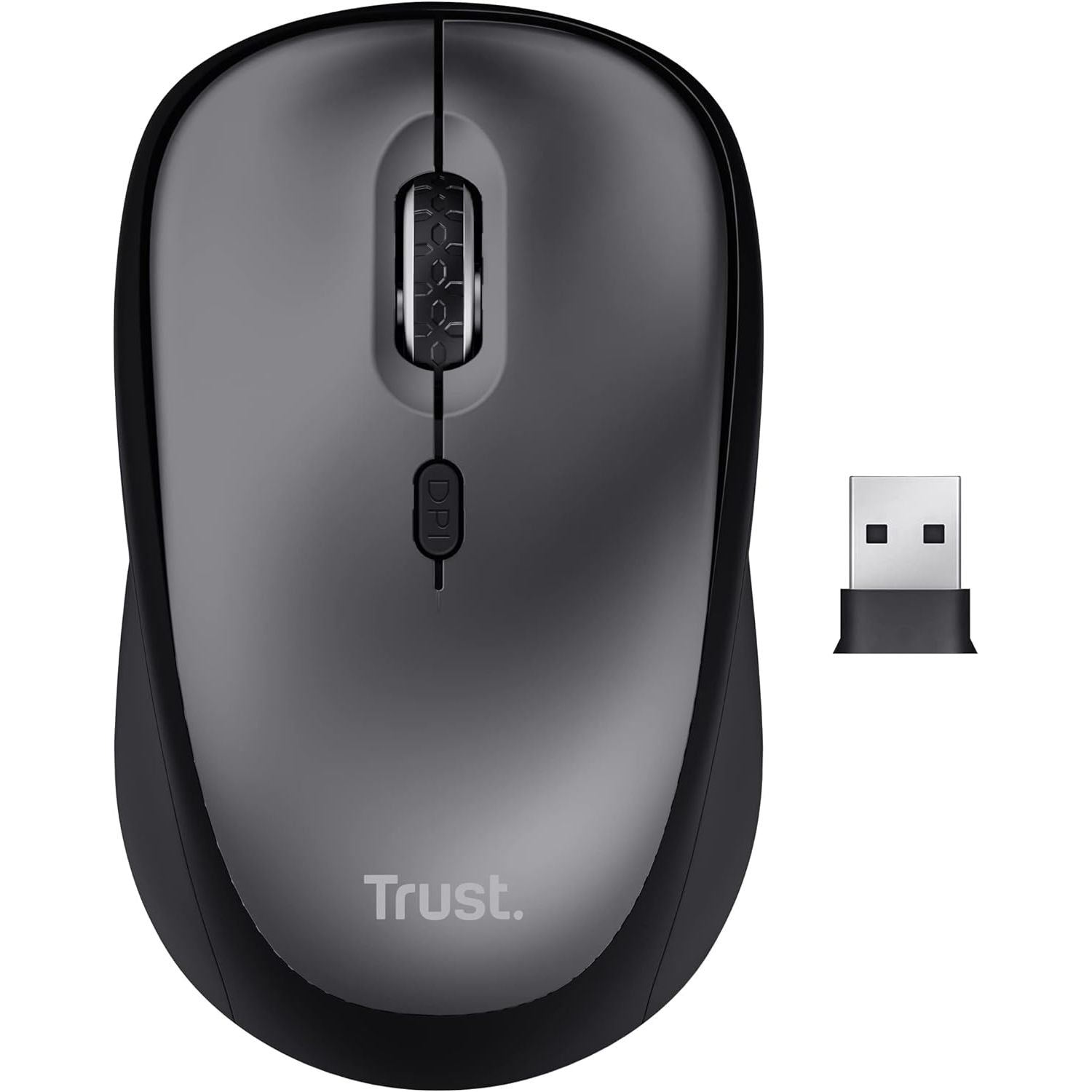 Buy Trust,Trust Yvi+ Silent Wireless Mouse – Sustainable, Compact, and Quiet - Gadcet UK | UK | London | Scotland | Wales| Near Me | Cheap | Pay In 3 | Keyboard & Mouse