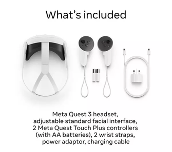 Meta Quest 3 - 512GB All-In-One Mixed Reality Headset - 5