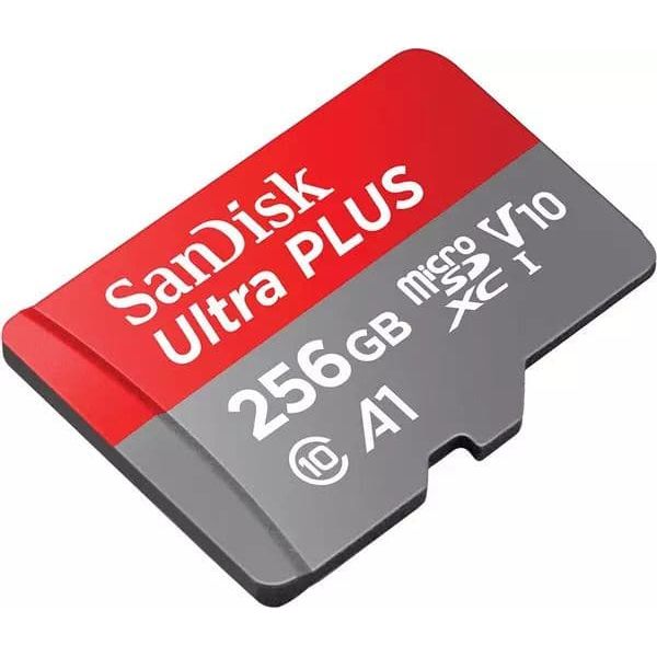 SANDISK Ultra PLUS microSDXC UHS-I Memory Card Up-To 160 MB/S - 256 GB - 2