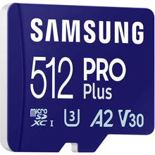 Samsung PRO Plus SD Card, 512 GB, With UHS-I U3 Interface, Full HD & 4K UHD, Read Speed 180 MB/s, Write Speed 130 MB/s, 512GB - 2