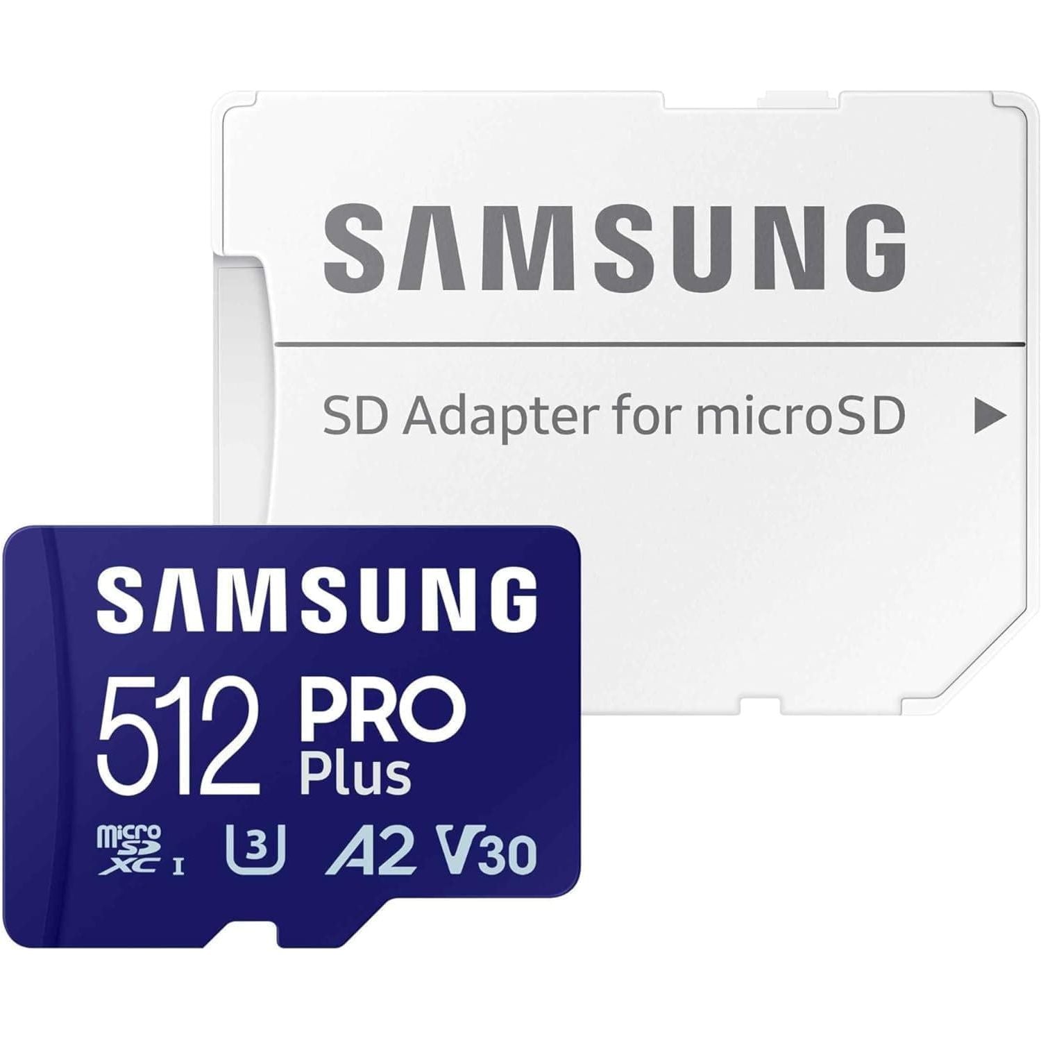 Samsung PRO Plus SD Card, 512 GB, With UHS-I U3 Interface, Full HD & 4K UHD, Read Speed 180 MB/s, Write Speed 130 MB/s, 512GB - 6