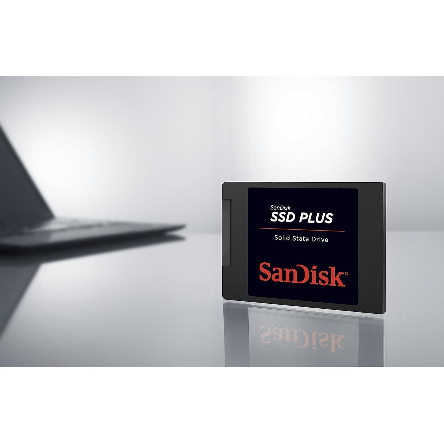 SanDisk SSD PLUS 480GB SATA III 2.5-Inch Internal SSD, SDSSDA-480G-G26, Black - 4