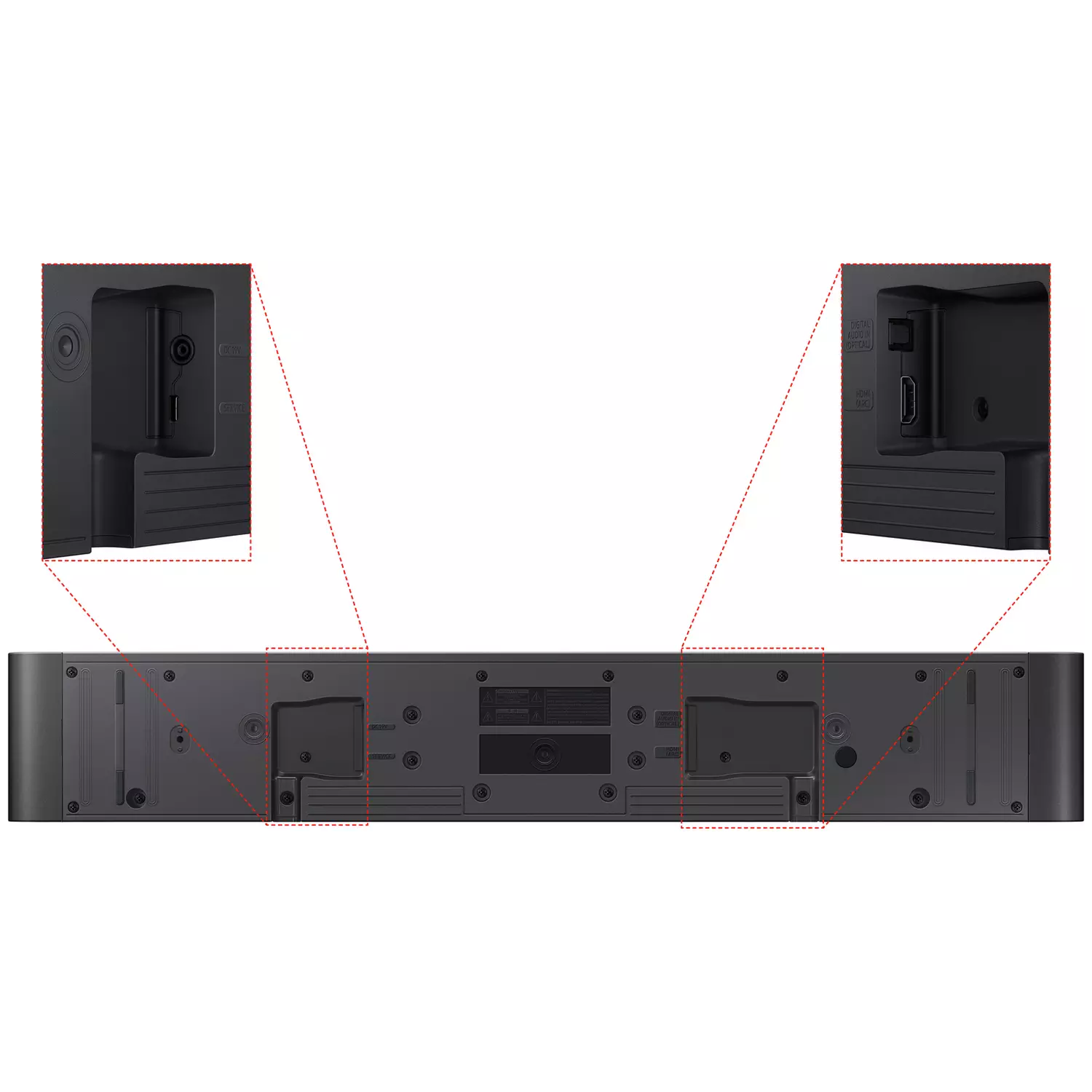 Samsung HW-S50B 3Ch All-In-One Sound Bar - 4