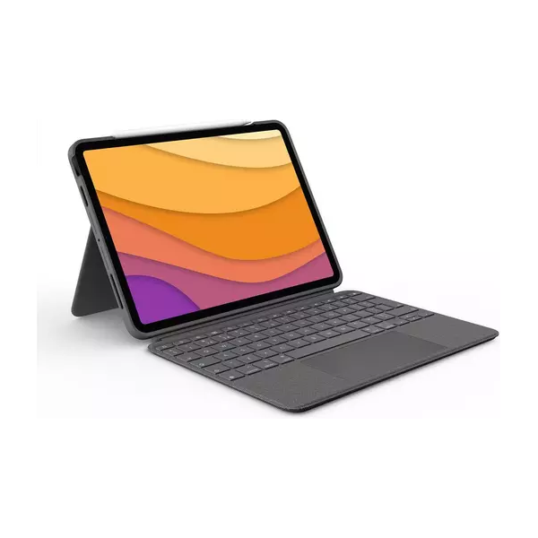 LOGITECH Combo Touch iPad Air 10.9" (4th & 5th gen) Keyboard Folio Case - Grey - 2