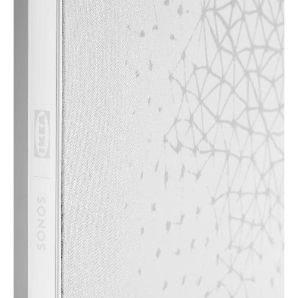 SYMFONISK Picture frame with WiFi speaker, white/smart - 8