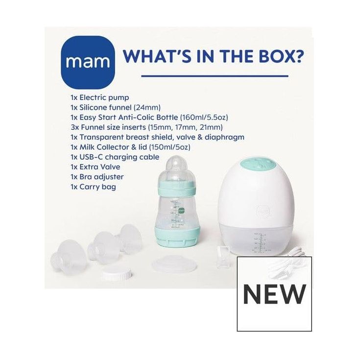 MAM Move Wearable Breast Pump- Single - 6