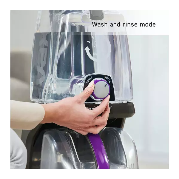 VAX Rapid Power Refresh CDCW-RPXR Upright Carpet Cleaner - Purple & Graphite - 4