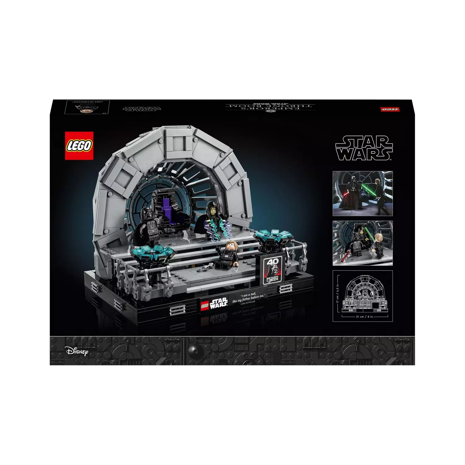 LEGO Star Wars 75352 Emperor's Throne Room Diorama Set - 7