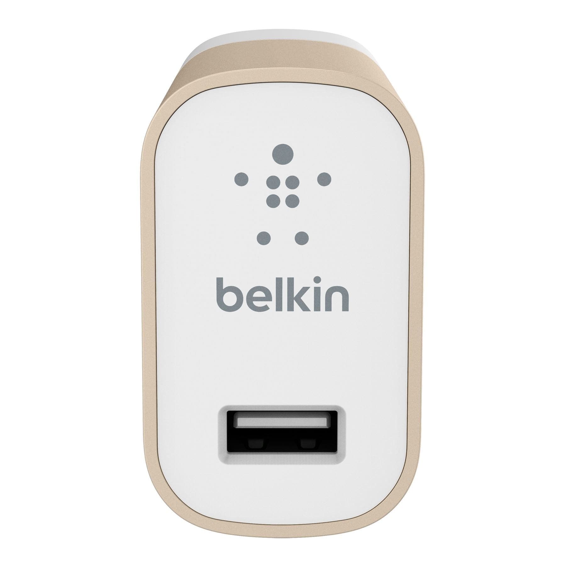 Belkin 12W Fast Charger - Universal 2.4A Home Charging Station - Metallic Gold - 2