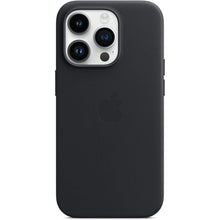 Apple iPhone 14 Pro Leather Case with MagSafe - Midnight - MPPG3ZM/A - 3