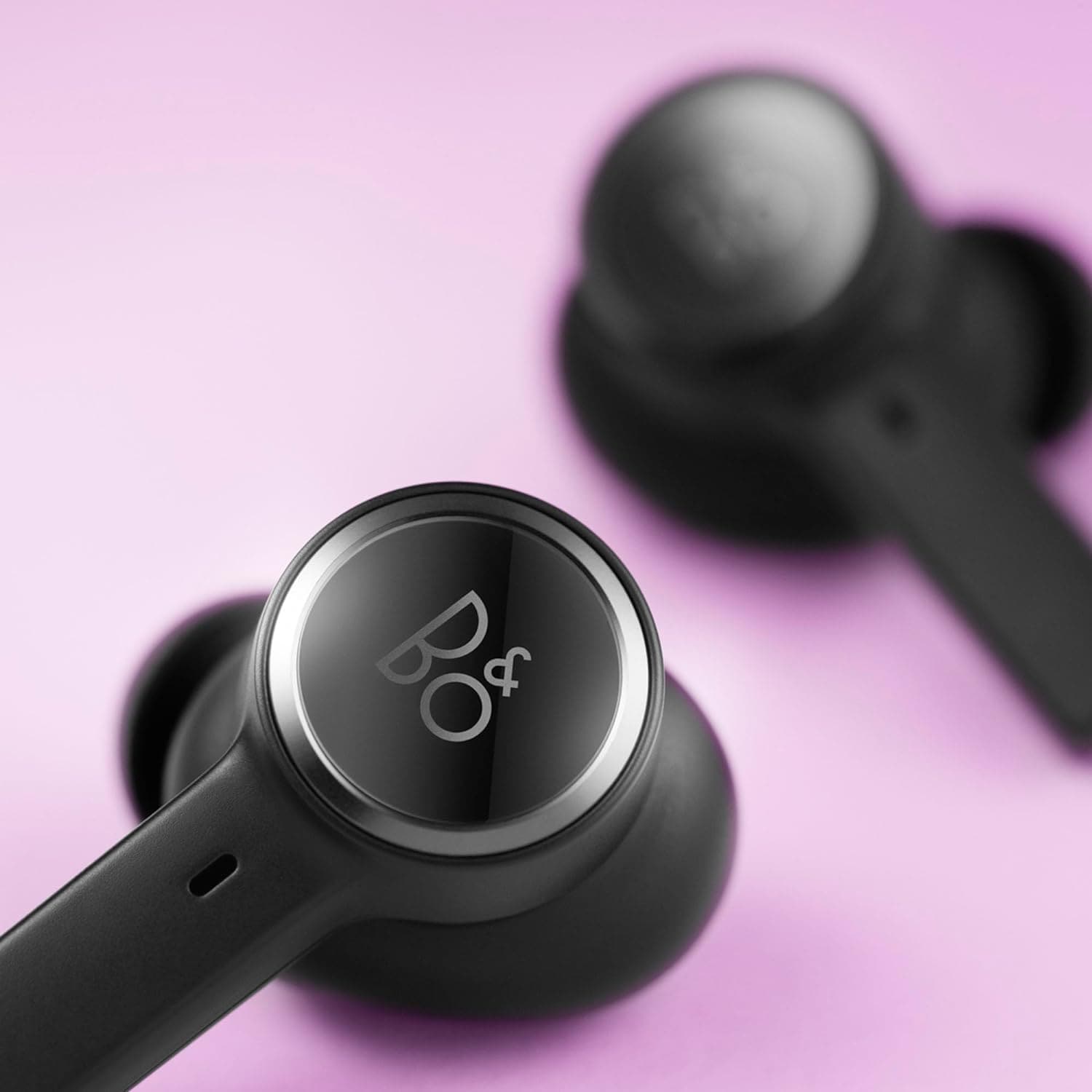 Bang & Olufsen Beoplay EX - Bluetooth Active Noise Cancelling Earphones, Playtime Up to 20 Hours, Waterproof IP57, Sport and Play with Charging Case - Black - 5