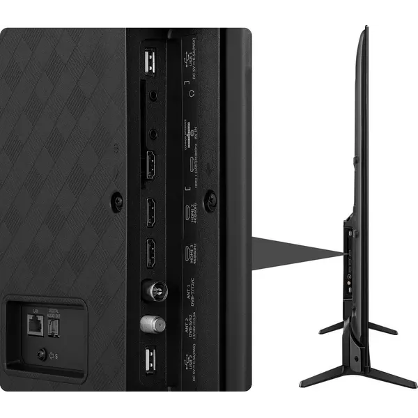 Hisense 43 Inch VIDAA Smart TV 43A6KTUK - Dolby Vision, Pixel Tuning, Voice Remote, Share to TV, and Youtube, Freeview Play, Netflix and Disney (2023 New Model), Black - 3