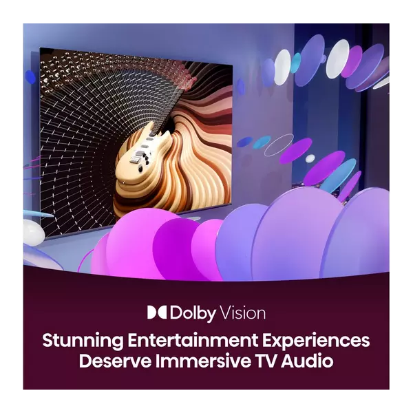Hisense 43 Inch VIDAA Smart TV 43A6KTUK - Dolby Vision, Pixel Tuning, Voice Remote, Share to TV, and Youtube, Freeview Play, Netflix and Disney (2023 New Model), Black - 5