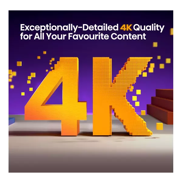 Hisense 43 Inch VIDAA Smart TV 43A6KTUK - Dolby Vision, Pixel Tuning, Voice Remote, Share to TV, and Youtube, Freeview Play, Netflix and Disney (2023 New Model), Black - 6