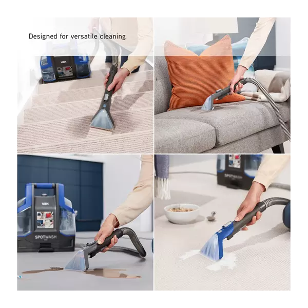 VAX SpotWash Duo CDCW-CSXA Carpet Cleaner - Blue & Grey - 3