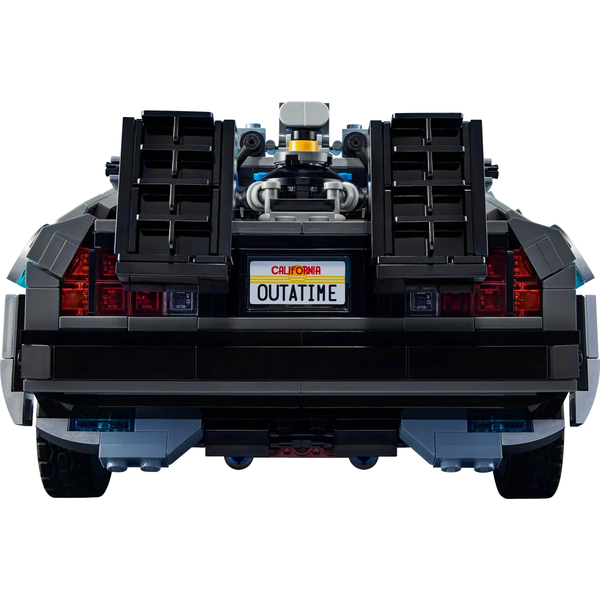 LEGO Icons 10300 Back to the Future Time Machine DeLorean Car Set - 7