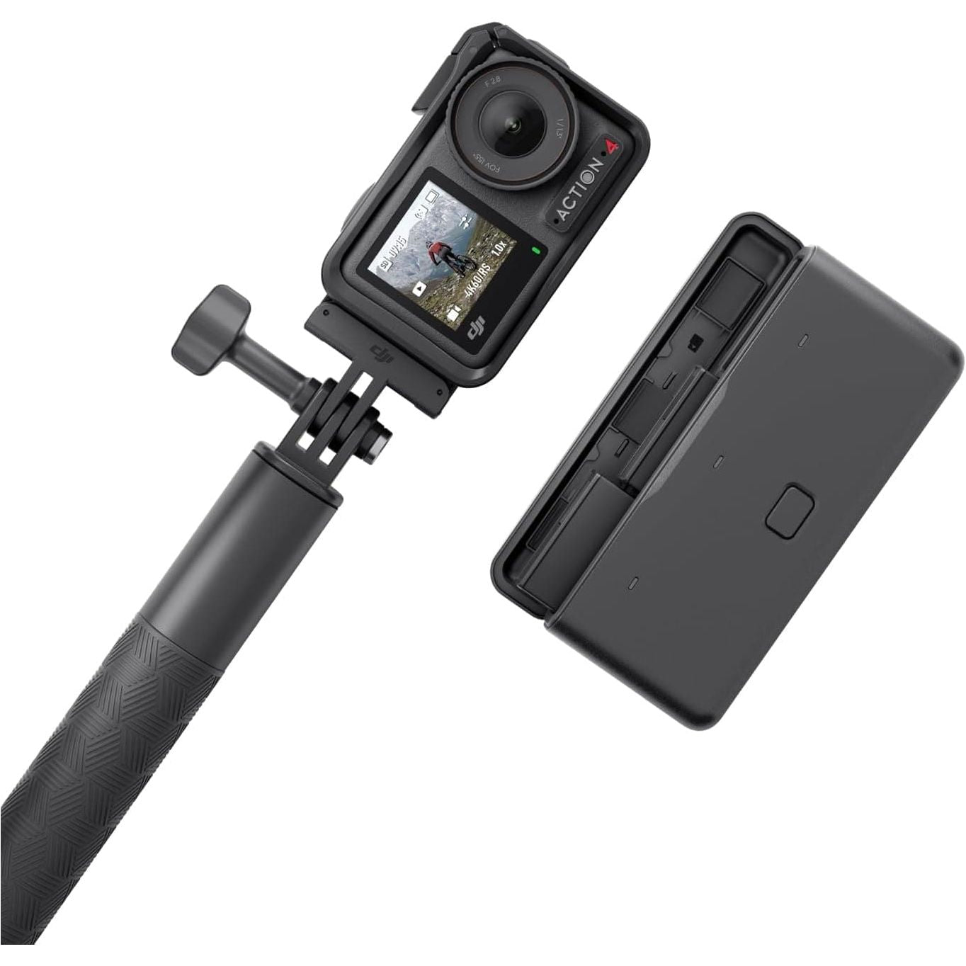 DJI Osmo Action 4 Adventure Combo - 4K/120fps Waterproof Action Camera - Outdoor Camera - 1