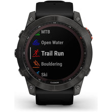 Garmin fēnix 7X SOLAR, Large Multisport GPS Smartwatch, Solar Charging, Advanced Health and Training Features, Up to 37 days battery life, Black - 6
