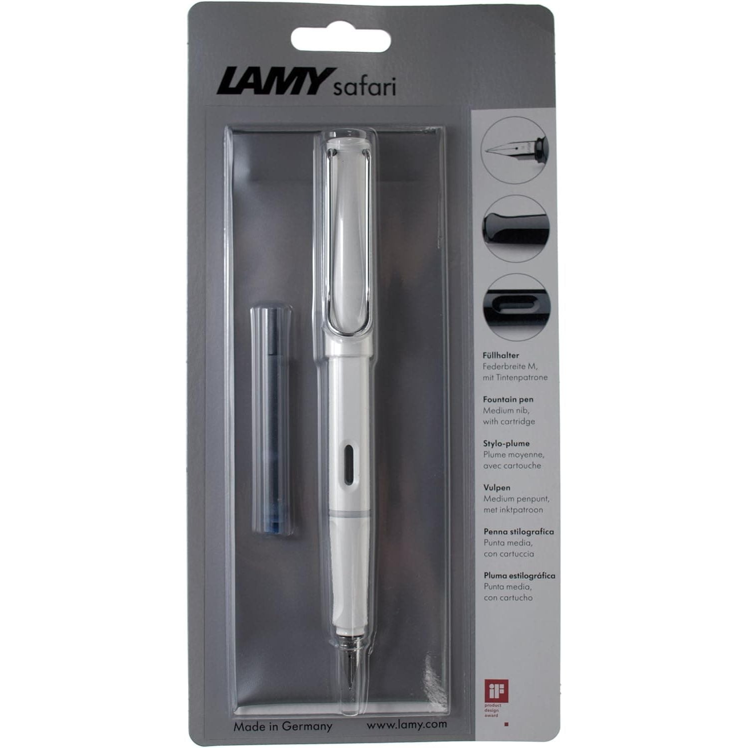 Lamy Safari Medium Nib Fountain Pen - 1