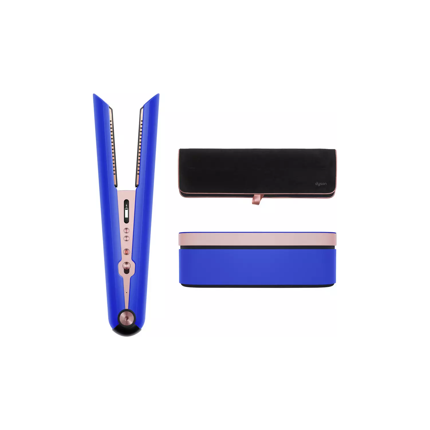 Dyson Corrale Cordless Hair Straightener & Case - Blue/Blush - 1
