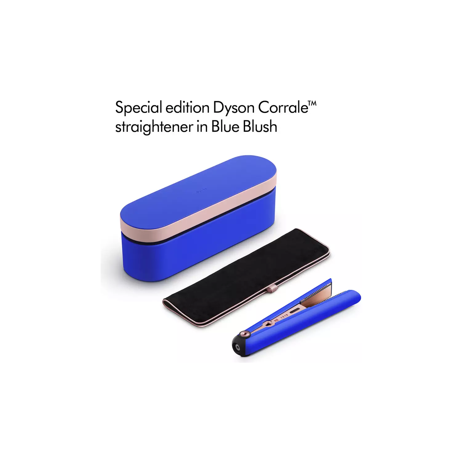 Dyson Corrale Cordless Hair Straightener & Case - Blue/Blush - 4