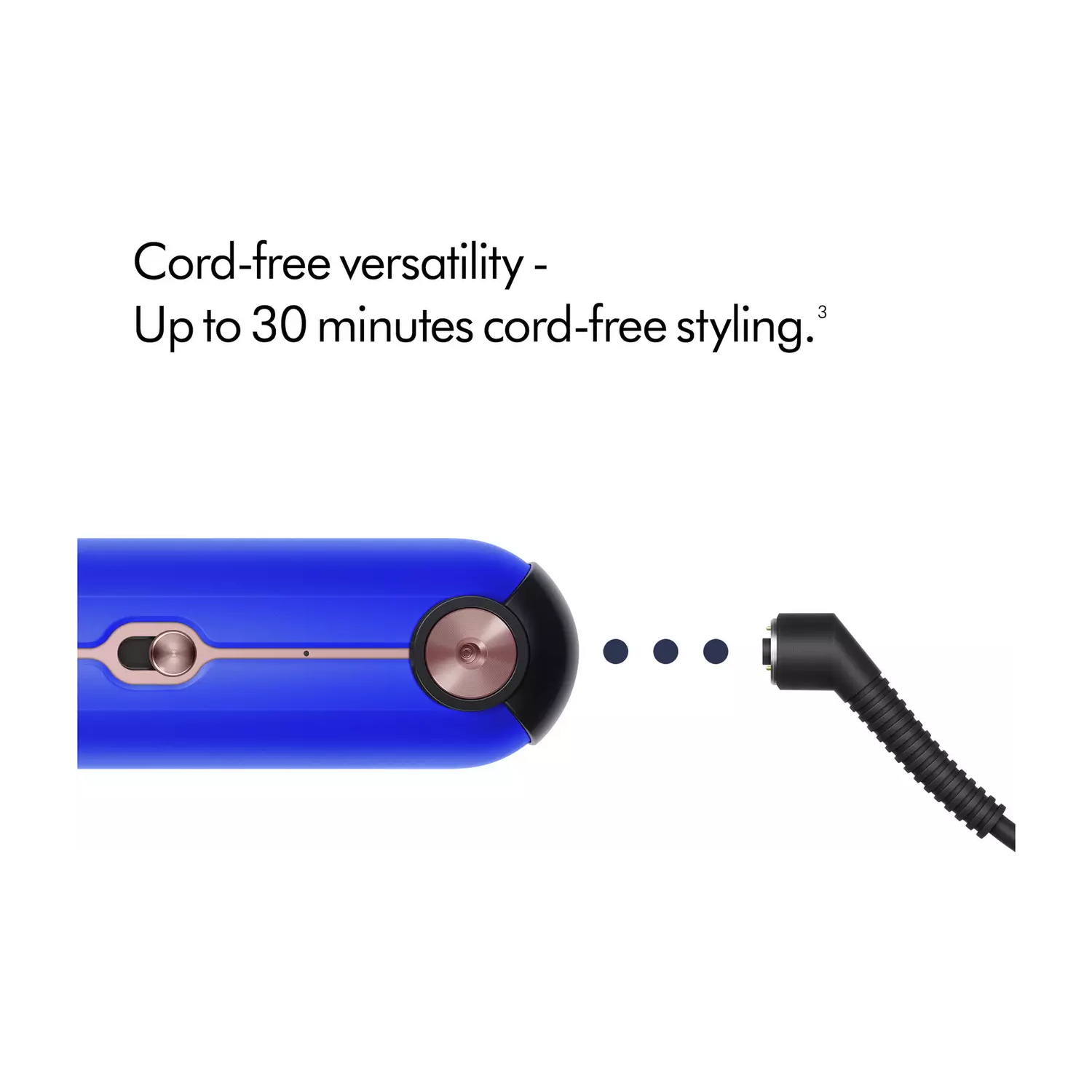 Dyson Corrale Cordless Hair Straightener & Case - Blue/Blush - 5