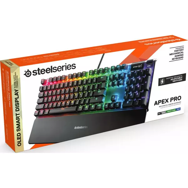 STEELSERIES Apex 7 Mechanical Gaming Keyboard - Red Switches - 5