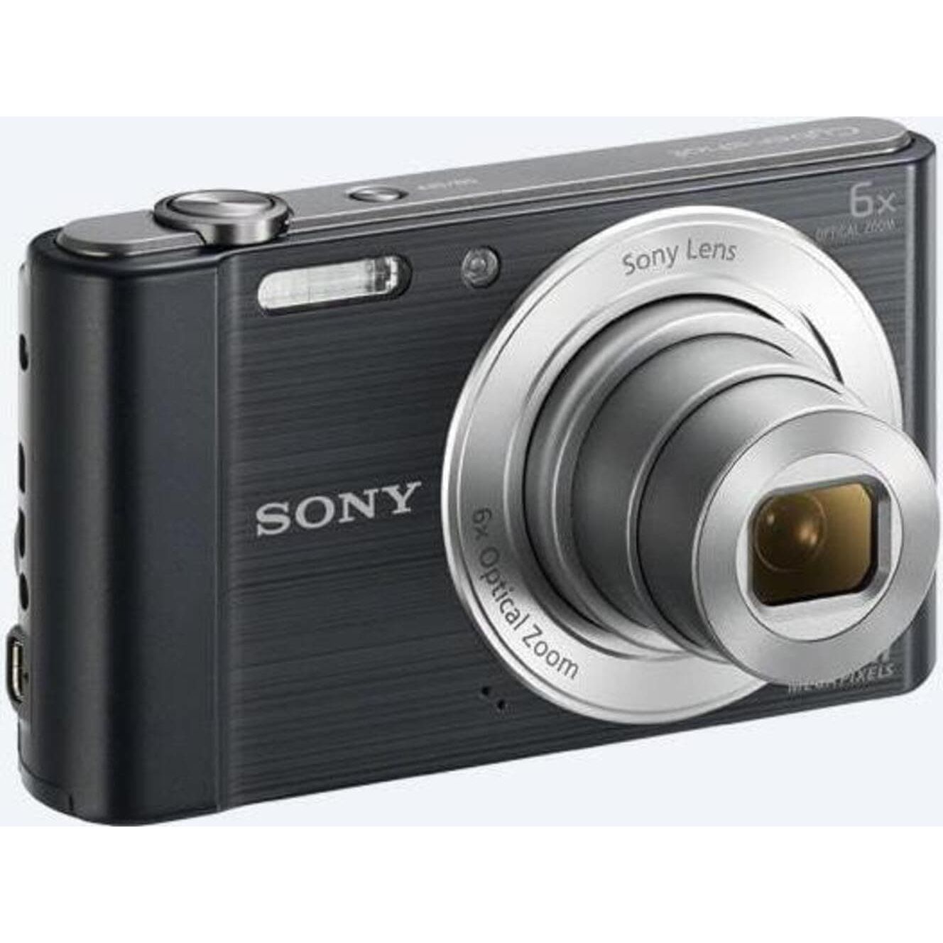 Sony Cyber-SHOT DSC-W810, Compact Camera with 6x Optical Zoom, 20.1 Mega Pixels - Black - 3
