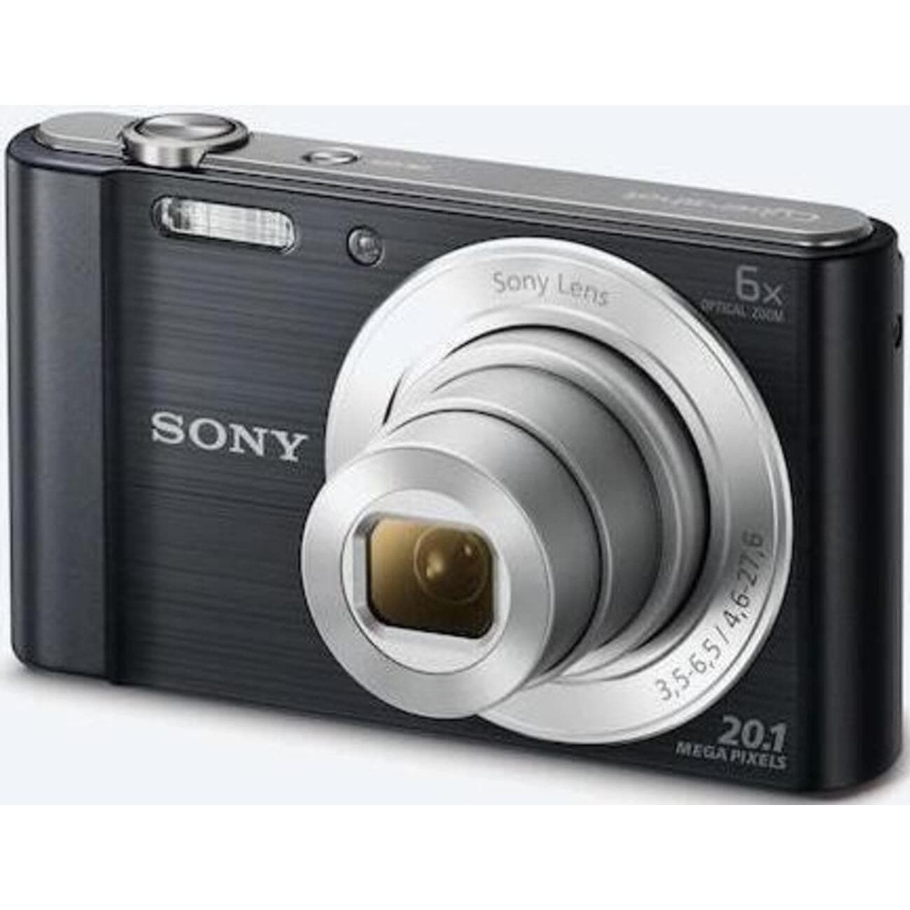 Sony Cyber-SHOT DSC-W810, Compact Camera with 6x Optical Zoom, 20.1 Mega Pixels - Black - 2