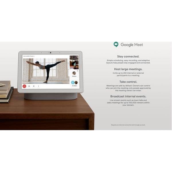 GOOGLE Nest Hub Max with Google Assistant - Charcoal GA00639-GB - 2