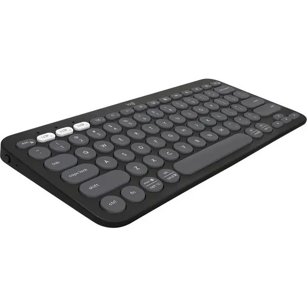 LOGITECH Pebble Keys 2 K380S Wireless Keyboard - Black - 1