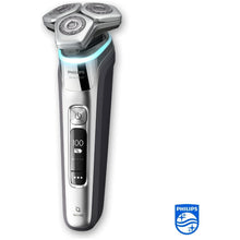 Philips Series 9000 S9974/35 Wet & Dry Electric Shaver – SkinIQ, Charging Stand, Travel Case, Dark Chrome