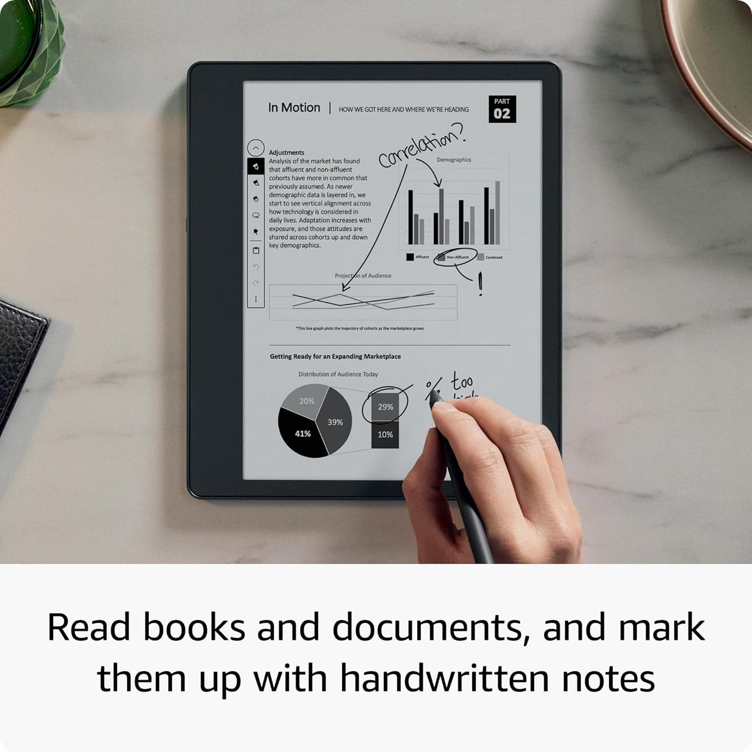 Kindle Scribe (16 GB), the first Kindle and digital notebook, all in one, with a 10.2" 300 ppi Paperwhite display, includes Premium Pen - 5