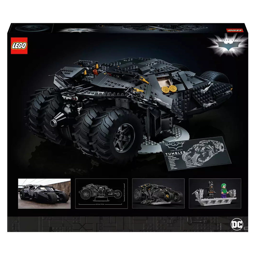 LEGO DC Batman Batmobile Tumbler Car Model for Adults 76240 - 7