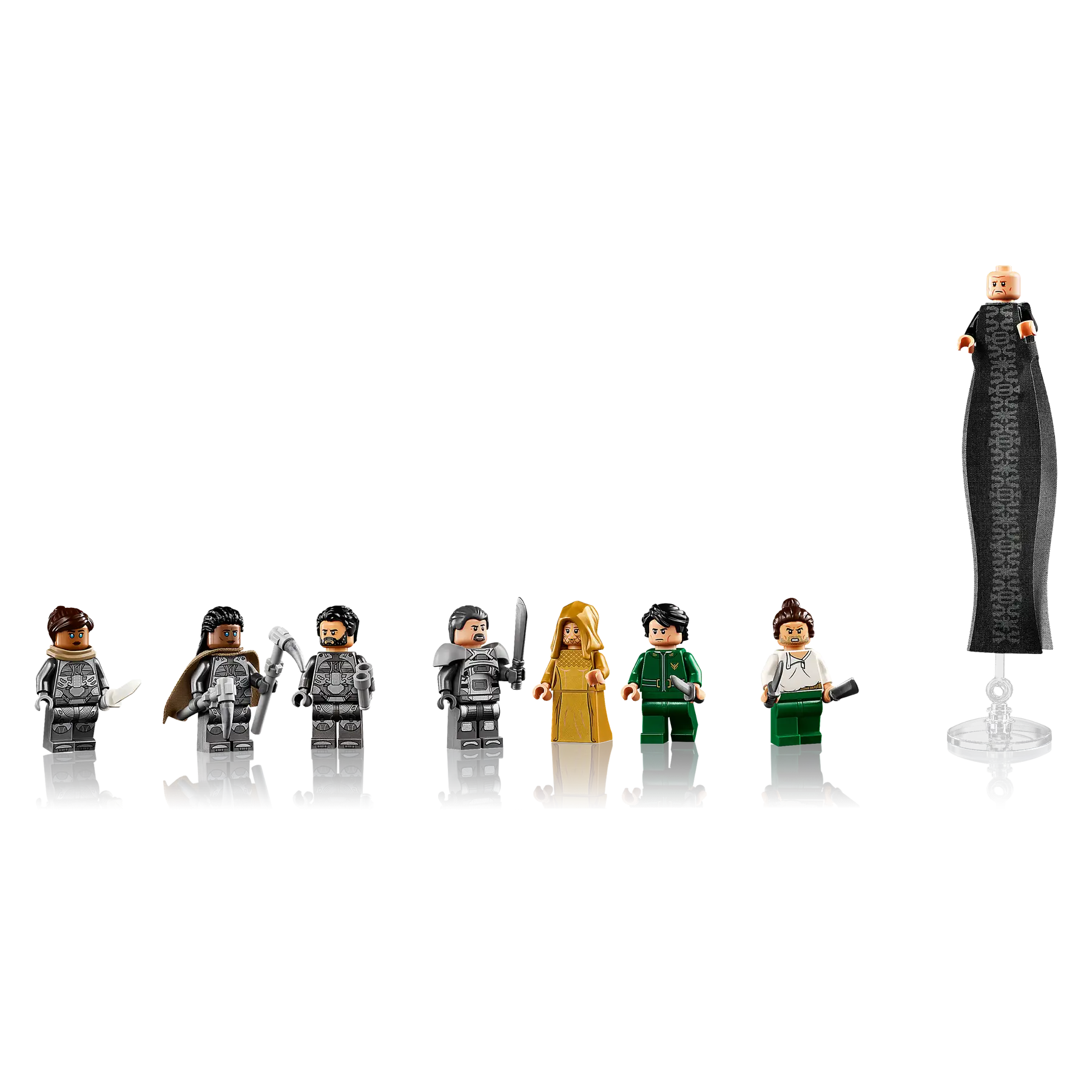 LEGO 10327 Icons Dune Atreides Royal Ornithopter, Model Kit for Adults to Build, Movie-Themed Aviation Gifts for Men, Women, Him, Her, Vehicle Set with 8 Minifigures Inc. Chani & Baron Harkonnen - 8