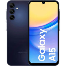 Samsung Galaxy A15 5G 128GB 4GB RAM Mobile Phone, Blue Black - Unlocked, International Model - 1