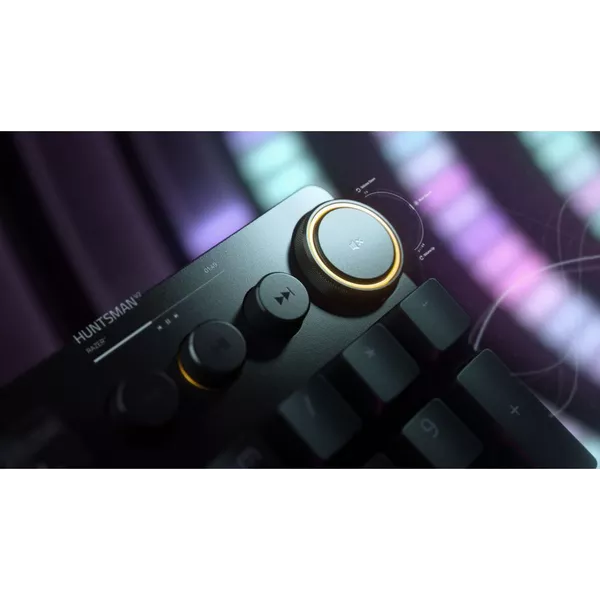 Razer Huntsman V2 Optical Gaming Keyboard - Clicky (Purple Switches) US Layout - 3