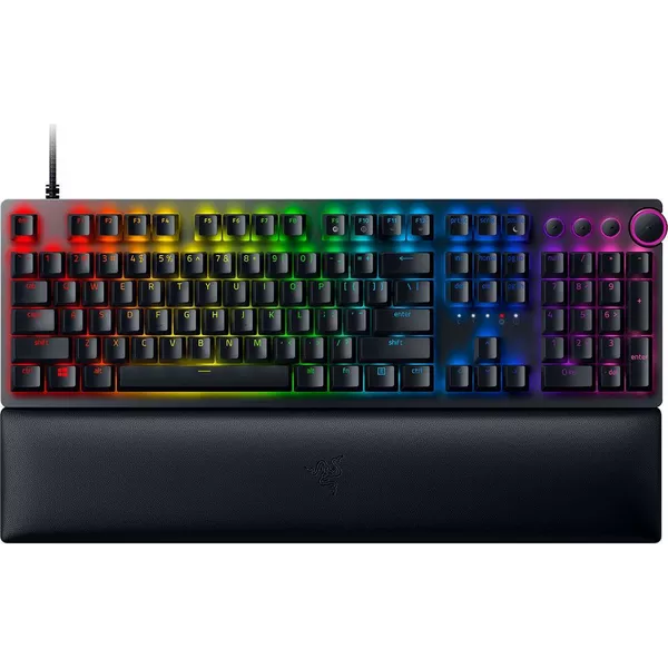 RAZER Huntsman V2 Optical Gaming Keyboard - Clicky (Purple Switches) UK Layout - 1