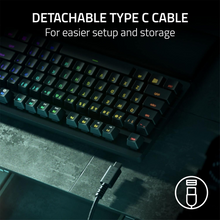 RAZER Huntsman V2 Tenkeyless Optical Gaming Keyboard - Clicky (Purple Switches) US Layout - 4