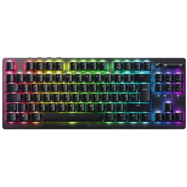 RAZER DeathStalker V2 Pro Tenkeyless Wireless Optical Gaming Keyboard Black - Linear (Red Switches) UK Layout - 1