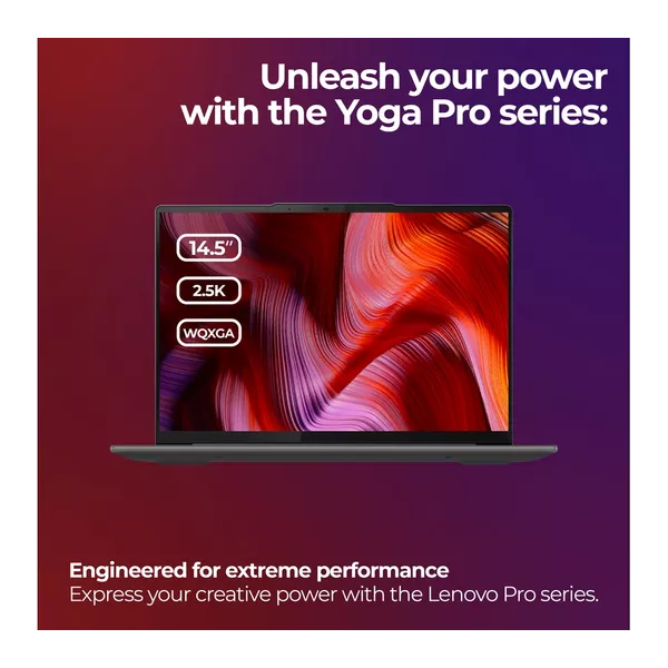 LENOVO Yoga Pro 7 14.5" Laptop - Intel® Core™ i7, 512 GB SSD, Storm Grey - 6