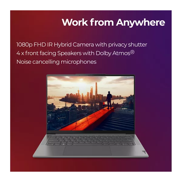 LENOVO Yoga Pro 7 14.5" Laptop - Intel® Core™ i7, 512 GB SSD, Storm Grey - 4