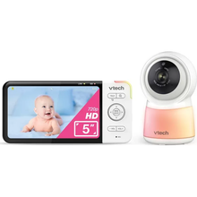 VTECH RM5755HD 5" LCD Screen Smart Video Baby Monitor - White - 3