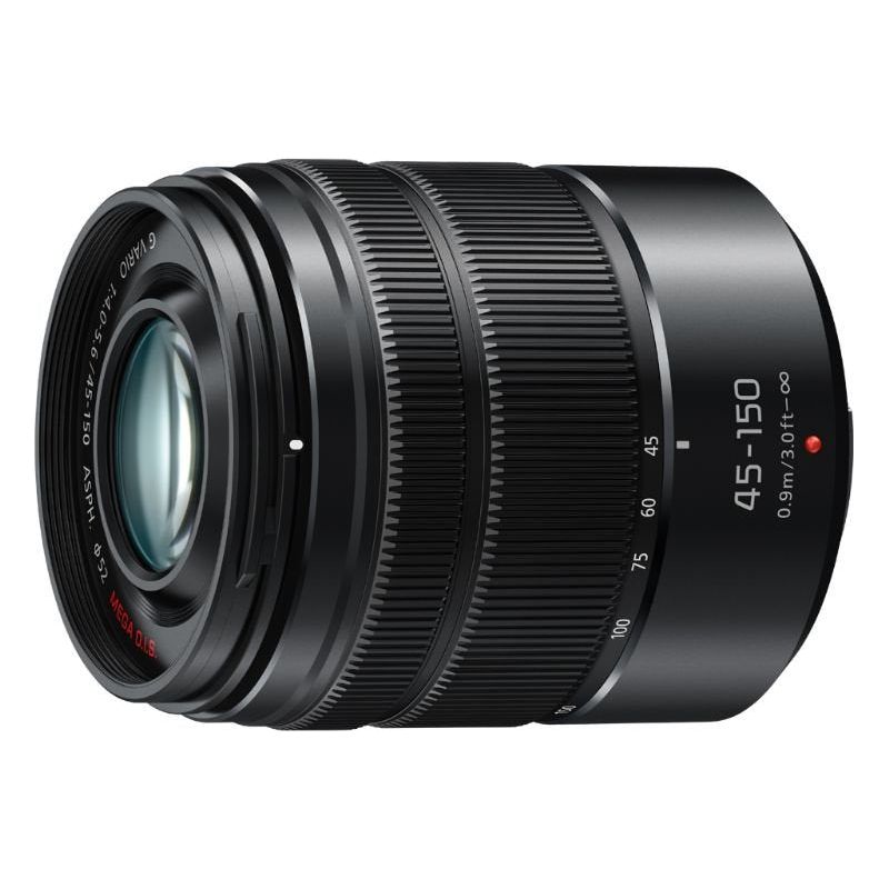 Panasonic LUMIX DC-GX9 Compact System Camera - Lumix G 45-150mm f4-5.6 ASPH Mega O.I.S Vario - Black - 2