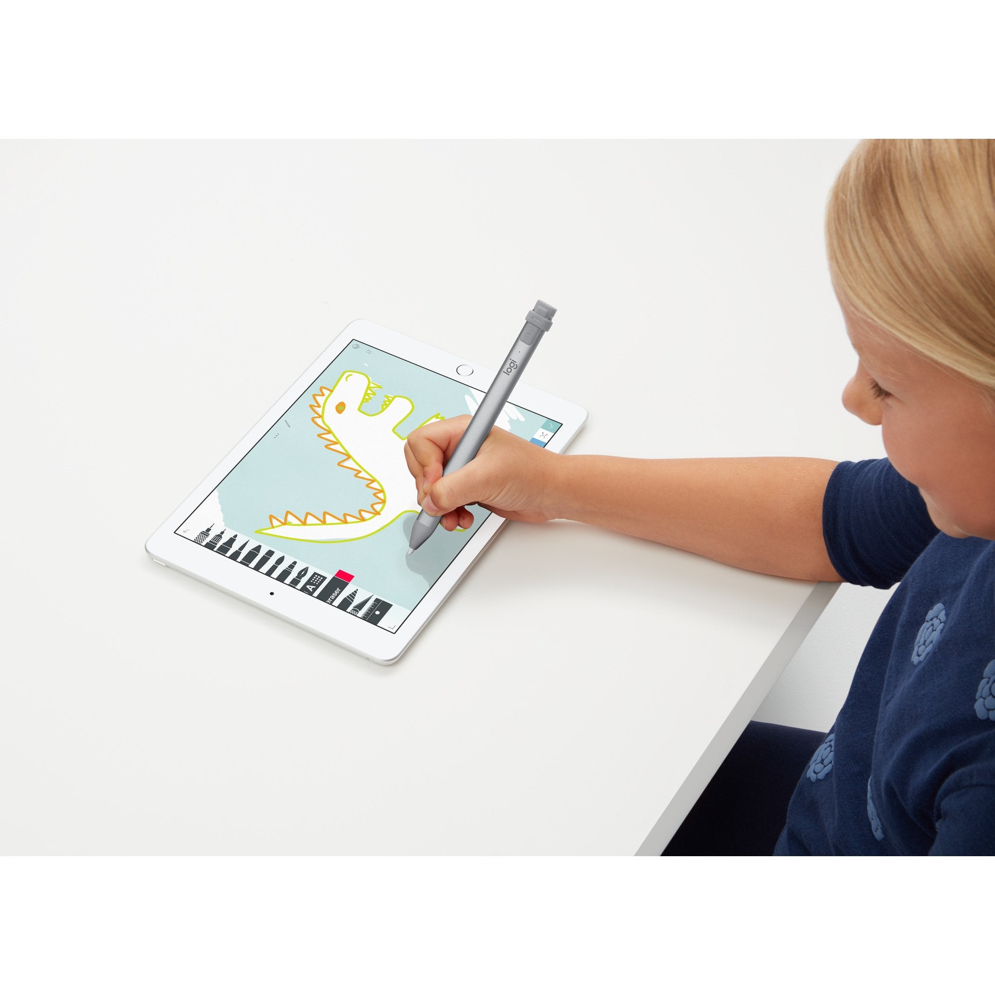 Logitech Crayon for iPad - Gray - 3