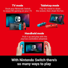 Nintendo Switch (OLED Model) - Neon Blue/Neon Red - 6